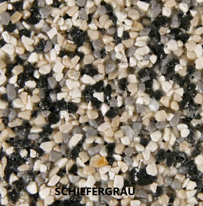 EXL CT KD Buntsteinputz Schiefergrau 25KG